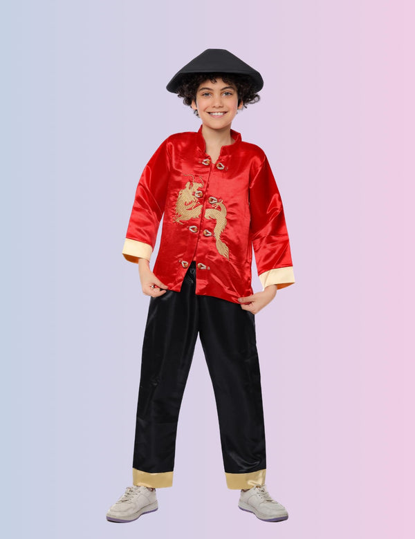 Boys Tang Dynasty Warrior Costume